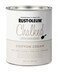 Rust-Oleum RustOleum Chiffon Cream Chalked AllinOne Ultra Matte Paint One Coat Coverage No Primer Sanding Or Topcoat Needed Easy Clean Up Made in USA 30 OZ 2 Pack