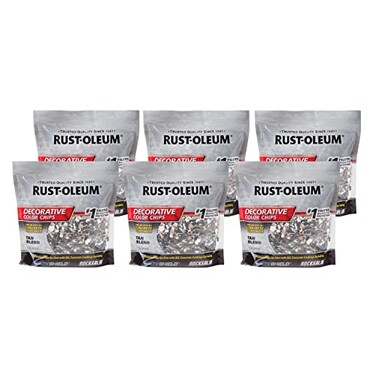 Rust-Oleum RustOleum 3124476PK Decorative Color Chips 6 Pack Tan Blend 96 Ounce