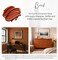 Heirloom Traditions Paint ALLINONE Paint by Heirloom Traditions Brick Burnt Cinnamon Quart Durable cabinet and furniture paint Built in primer and top coat no sanding needed Includes our 30 featured c