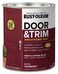 Rust-Oleum RustOleum 369385 Advanced Dry Door Trim Paint Quart Satin Cranberry
