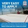 Slip Doctors Alpha Grip NonSlip Paint for Concrete Asphalt NonSkid Coating Ideal for Striping Parking Lots Playgrounds Pavements Red Quart
