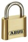 ABUS 180IB50 All Weather Solid Brass 4Dial Resettable Combination Padlock with 2 Stainless Steel Shackle