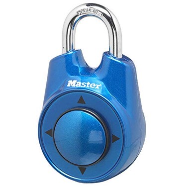 Master Lock 1500iD Set Your Own Directional Combination Padlock Blue