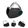 prezlock Fingerprint Padlock Smart Padlock with Keyless Biometric Colorful Fashionable Lock Compact Lock USB Rechargeable1Pack Vivid Graphite