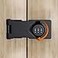 ETEKJOY Keyless Combination Lock for Wooden Cabinet 3Digit Password Code Hasp Latch Lock Twist Knob Drawer Cupboard Locker GunSafe Closet Box Black