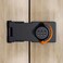 ETEKJOY Keyless Combination Lock for Wooden Cabinet 3Digit Password Code Hasp Latch Lock Twist Knob Drawer Cupboard Locker GunSafe Closet Box Black