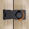ETEKJOY Keyless Combination Lock for Wooden Cabinet 3Digit Password Code Hasp Latch Lock Twist Knob Drawer Cupboard Locker GunSafe Closet Box Black
