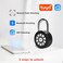 Decruil Padlock for Outdoor GateDigital Padlock with Code Lock for Gate Locker Fence