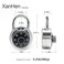 XanHen Combination Padlocks with Metal Body Indoor Use for Gym Lockers School Locker Black 8Pack