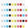 Moxweyeni 48 Pack Combination Wire Lock 3 Digit Small Combo Luggage Number Cable Padlock Outdoor Waterproof Resettable Lock for School Gym Locker Travel Backpack Suitcase Storage Mixed Color
