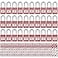 JOJOMARK Lockout Tagout Locks Safety Padlock Loto Locks Keyed Differently Lock Out Tag Out 30 pcs Safety Padlocks Plastic with 30 Lockout TagOut Tags Red