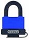 ABUS 70IB45 KD Solid Brass Weatherproof Padlock Keyed Different with Stainless Steel Shackle Blue
