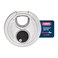 ABUS 2070 Heavy Duty Diskus Storage Padlock with 2 Keys for Storage Outdoor Commercial 275in 70mm Wide Keyed Alike 323614