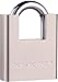 AMMIY Locks with 4 KeysKeyed Alike Heavy Duty Pad LockOutdoor Solid Brass Keyed Padlock High Security Wraped Beam Padlock with Key for Gate Lock School Gym Locker Storage Unit Fence Hasp Toolbox