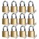 ABRA FOX ABRAFOX Lock Solid Brass Keyed Different Padlock12pack24 Keys