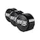 Proven Industries Puck Lock Set Model 400XL 3Pack Hidden Shackle Keyed Alike 6061 Solid Aluminum Shackle Opening 1 34 x 1 34 x 78 in Depth 1 14 in Made in USA Black