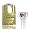Mindy 3 Keys 40mm Heavy Duty Warehouse Shrouded Hardened Keyed Padlock Top Security Lock