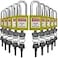 SAFBY Lockout Tagout Locks Safety Padlock Keyed Differently Loto Safety Padlocks for Lock Out Tag Out Kits Station Yellow 1120
