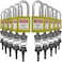 SAFBY Lockout Tagout Locks Safety Padlock Keyed Differently Loto Safety Padlocks for Lock Out Tag Out Kits Station Yellow 1120