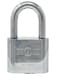 WAR-LOK WARLOK Heavy Duty Padlock Chrome Plated Weatherproof Brass 2120 Inch Outdoor Lock with Key