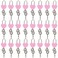 Ipetboom Mini Heart Lock with Keys Small Padlock for Diary Suitcase Jewelry Box Vintage Style Portable Security Lock