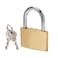 ABRA FOX Thin Solid Brass Same Keyed Padlock keyed Alike Locks40mm12pack