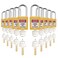 BULANGDI Lockout Tagout Lock Set10pcs Keyed Different Yellow 2 Keys OSHA Compliant Safety Padlocks for Electrical Lockout Tag Out Kit