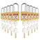 BULANGDI Lockout Tagout Lock Set10pcs Keyed Different Yellow 2 Keys OSHA Compliant Safety Padlocks for Electrical Lockout Tag Out Kit