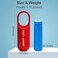 Decruil Smart Fingerprint Padlock for Locker Small Rechargeable Fingerprint Lock Keyless Biometric Thumbprint Padlock for Gym School Locker Suitcase Backpack
