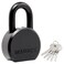 Maudex PML65 Professional Grade Padlock High Security with Boron Alloy Shackle AllWeather Protection 5 Brass Keys for Storage Units Gates Commercial Security