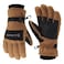 Carhartt Mens Waterproof Insulated Knit Cuff Glove Brown Black XXLarge