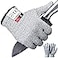 Apaffa 2PCS Cut Resistant Gloves Food Grade Anti Cutting Gloves for Kitchen Mandolin Slicing Wood Carving Large