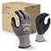 linconson 12 Pack Safety Performance Series Construction Mechanics Work Gloves M Pack of 12 Grey