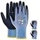 KAYGO Work Gloves for Women KGE19L Eco Friendly Gloves with Breathable Rubber Coated 3 PairsXSmall