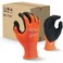 linconson 12 Pack Safety Performance Series Construction Mechanics Work Gloves S Pack of 12 Orange