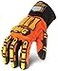 Ironclad KONG SDX202S Original Oil Gas Safety Impact Gloves Small Orange