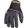 Youngstown Glove Company Youngstown Glove General Utility Plus Work Mechanic Gloves Heavy Duty Durable Washable Black
