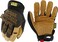 Mechanix Wear Original Leather Gloves Durable Synthetic Leather Gloves for Protecting Hands Comfort Fit Breathable Abrasion Resistant Machine Washable BrownBlack Large
