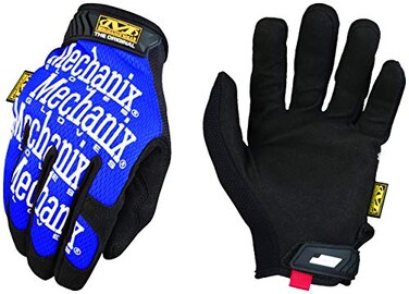 Mechanix Wear Original Work Gloves MultiPurpose Outdoor Work Gloves Secure Fit Durable Machine Washable Breathable Comfortable Medium Blue
