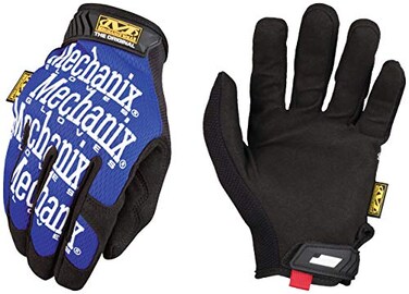 Mechanix Wear Original Work Gloves MultiPurpose Outdoor Work Gloves Secure Fit Durable Machine Washable Breathable Comfortable XXLarge Blue