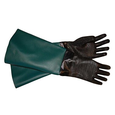 TUFF-Blast TUFFBlast Gloves for Sandblasting Sandblaster Sand Blast Cabinet 9 x 28 Made in USA Large