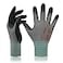 DEX FIT Premium Nylon Nitrile Work Gloves FN320 3 Pairs 3DComfort Stretchy Fit Firm Grip Thin Lightweight Durable Breathable Cool Machine Washable Grey 10 XL