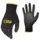 Gorilla Grip Work Gloves Never Slip Maximum Grip AllPurpose Gloves for Men Superior in Wet Dry Oily Conditions Polymer Palm Medium Size 5 Pairs BlackBlue 2504125