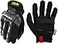 Mechanix Wear MPact Open Cuff Work Gloves Large Black