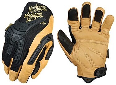 Mechanix Wear CG4075011 CG Leather Heavy Duty Black