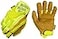 Mechanix Wear HiViz CG Heavy Duty Gloves HighVisibility Work Gloves For Construction Breathable Synthetic Leather Machine Washable Durable Fluorescent Yellow Large