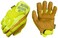 Mechanix Wear HiViz CG Heavy Duty Gloves HighVisibility Work Gloves For Construction Breathable Synthetic Leather Machine Washable Durable Fluorescent Yellow Large