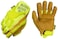 Mechanix Wear HiViz CG Heavy Duty Gloves HighVisibility Work Gloves For Construction Breathable Synthetic Leather Machine Washable Durable Fluorescent Yellow Large