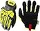 Mechanix Wear HiViz MPact Open Cuff E5 Work Gloves XLarge Fluorescent Yellow