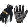 Ironclad Box Handler Work Gloves BHG Extreme Grip Performance Fit Durable Machine Washable 1 Pair Small BHG02S Black